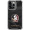 Florida State University Black Jersey iPhone 15 Pro Clear Case